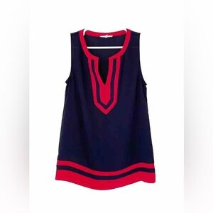 41 Hawthorn - Flynn Colorblock Sleeveless Blouse